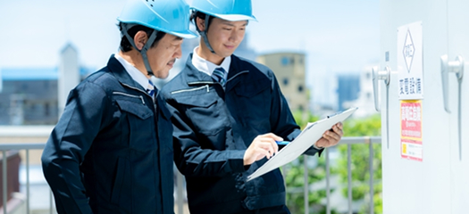 現地調査の様子