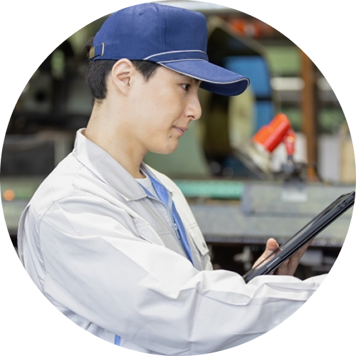 稼働中の施工が可能