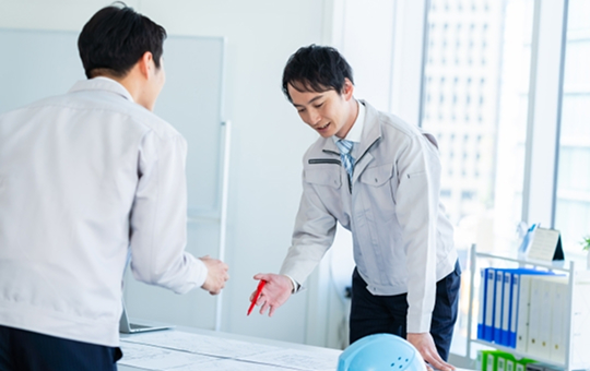 提案と説明する様子