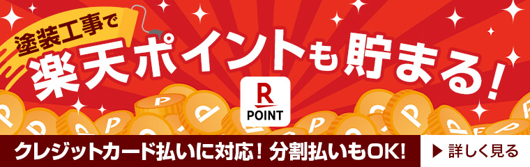 楽天ポイントも貯まる!クレジットカード払いに対応!分割払いもOK!