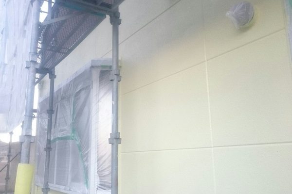 大阪府堺市　外壁塗装　屋根塗装　コーキング打ち替え工事　エスケー化研 プレミアムシリコン ラジカル制御式