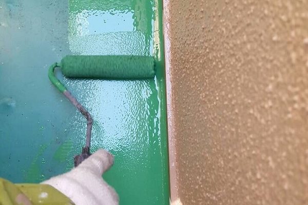 大阪府堺市　外壁塗装　防水工事　ウレタン防水