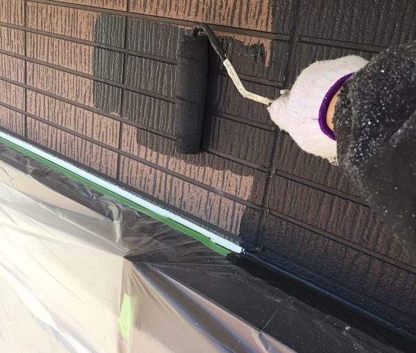 大阪府堺市　外壁塗装　防水工事　日本ペイント　パーフェクトサーフ　パーフェクトトップ ラジカル制御式