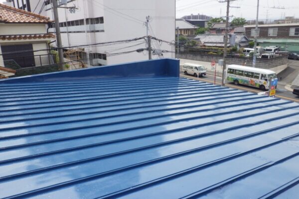 堺市北区　屋根・外壁塗装工事　自治会館