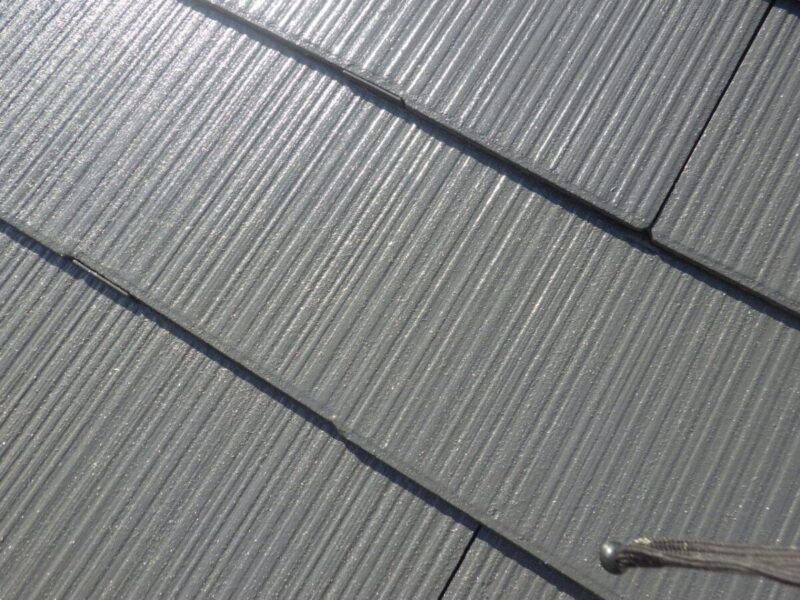 大阪府堺市　M様邸　スレート屋根塗装工事　タスペーサ設置