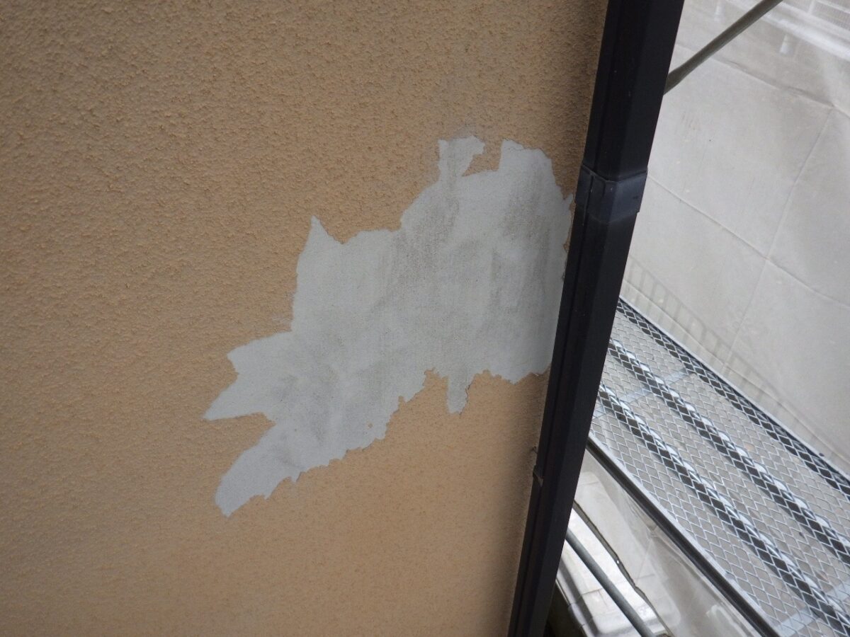 大阪府大阪狭山市　O様邸　屋根・外壁塗装工事　外壁下地補修