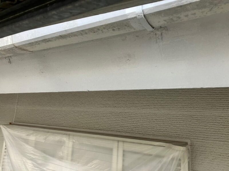 大阪府堺市　Y様邸　屋根・外壁塗装工事　付帯部　鼻隠しの塗装