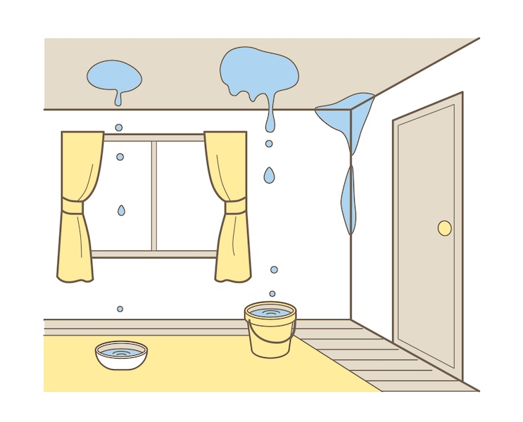 梅雨が来る前に雨漏り対策をしましょう