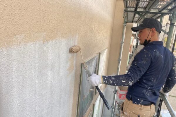 透湿性に優れ塗膜の膨れを抑制するアートフレッシュで外壁を塗装｜大阪府堺市