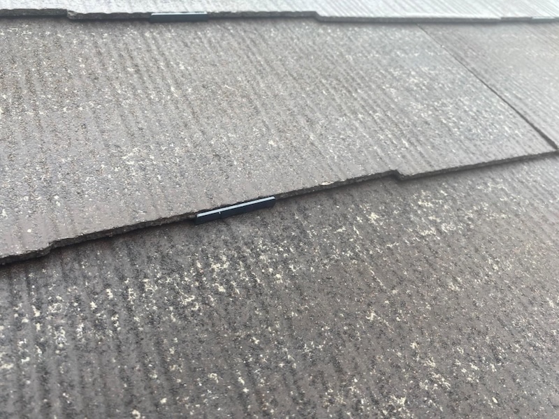 スレート屋根の塗装で大事な縁切りを行いました！｜大阪府堺市北区