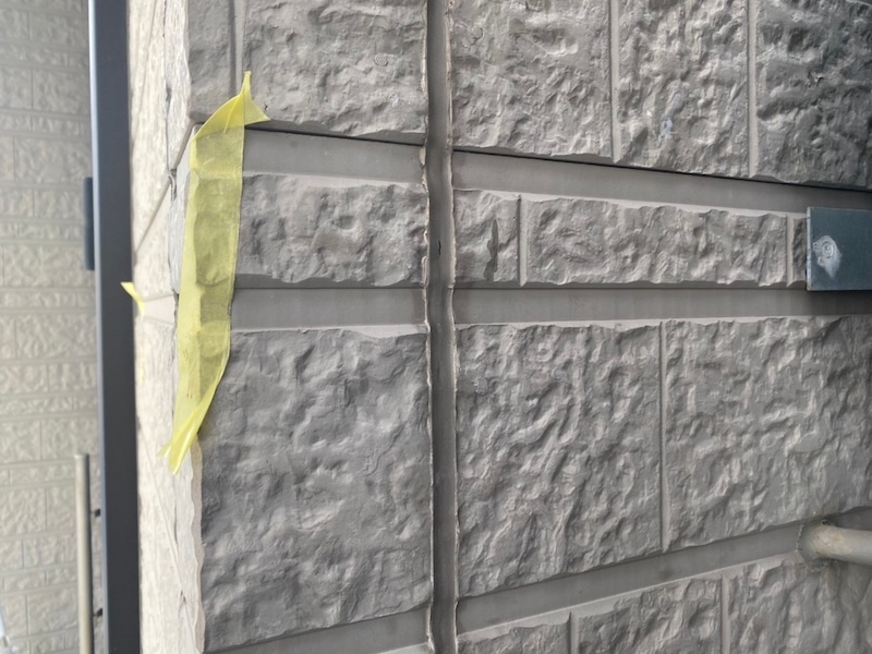 外壁の目地コーキングを打ち替えました！万能型シーリングSRシールS70｜大阪府堺市北区