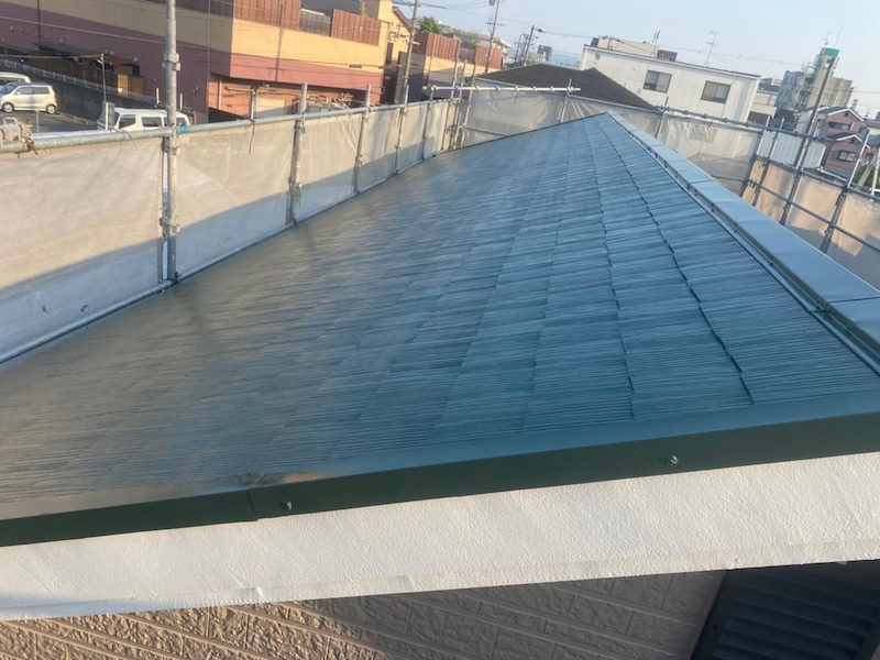 高日射反射率塗料アレスクールで屋根を塗装しました！｜大阪府堺市北区