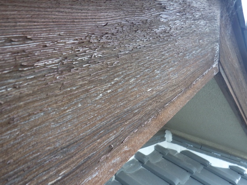 大阪府堺市南区赤坂台|木部と鉄部の劣化をレポート!腐食があると大変です!