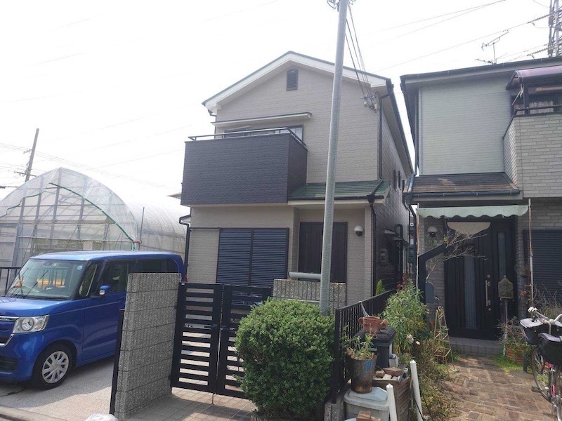 大阪府堺市北区|屋根塗装・外壁塗装工事が完了!施工前と施工後をレポートします!