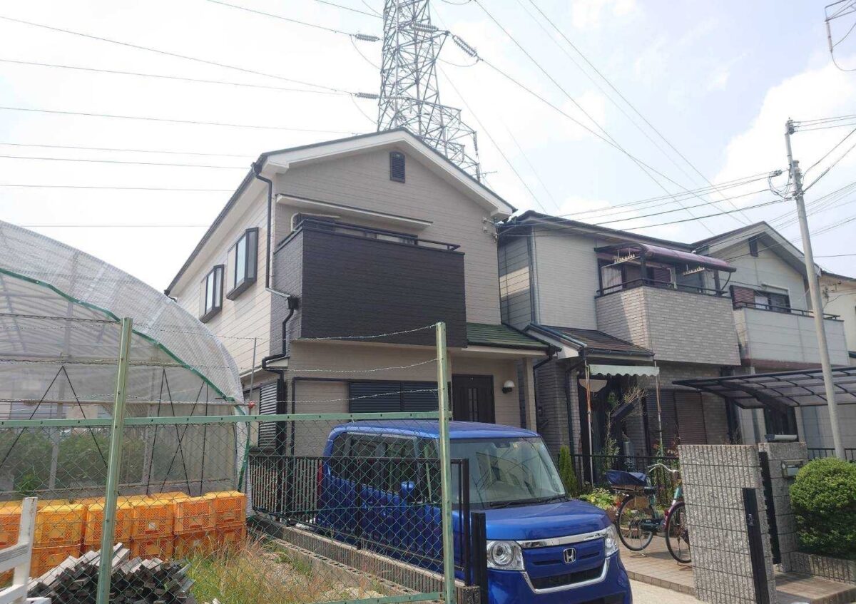 大阪府堺市北区 I様邸 屋根塗装・外壁塗装工事「職人さんが一生懸命がんばってくれて、本当に感謝しています」