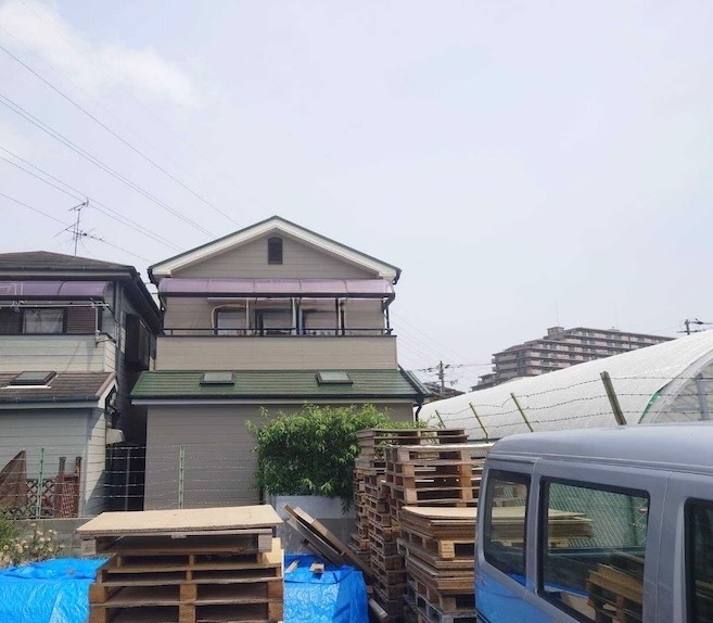 大阪府堺市北区|屋根塗装・外壁塗装工事が完了!施工前と施工後をレポートします!