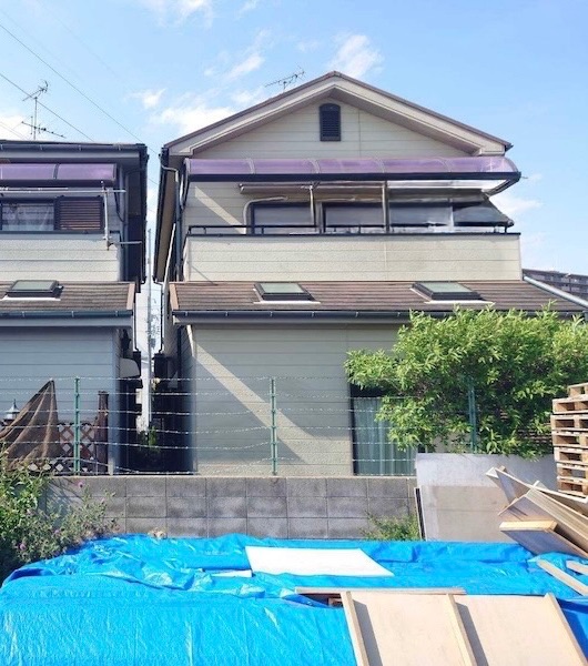 大阪府堺市北区|屋根塗装・外壁塗装工事が完了!施工前と施工後をレポートします!