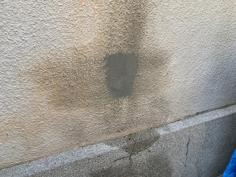 大阪府堺市南区|外壁の塗膜剥離を補修しました