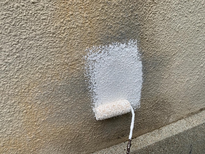 大阪府堺市南区|外壁の塗膜剥離を補修しました