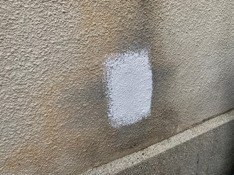 大阪府堺市南区|外壁の塗膜剥離を補修しました