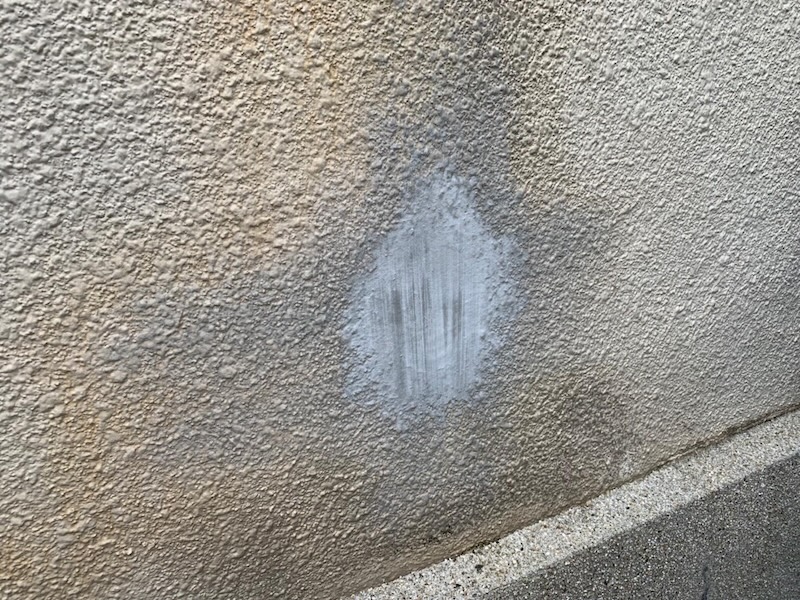 大阪府堺市南区|外壁の塗膜剥離を補修しました