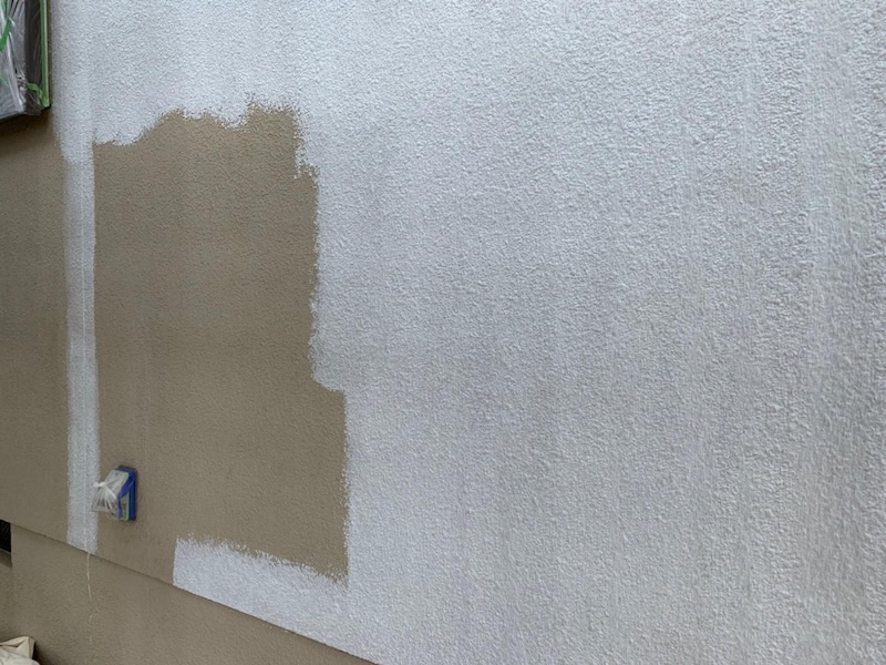 大阪府堺市南区|外壁下塗り アレスホルダーZ塗布