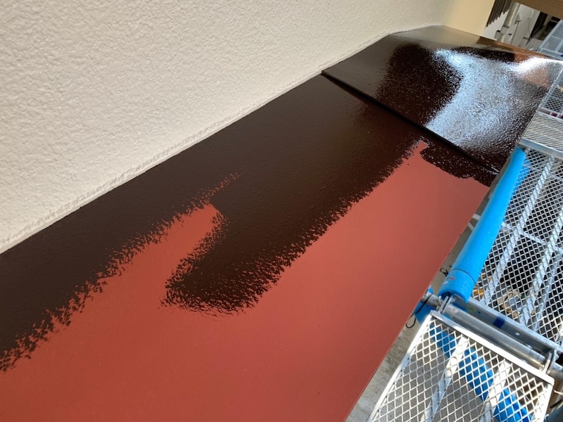 大阪府堺市|霧よけとはどこのこと?下地処理〜上塗りまでをレポート