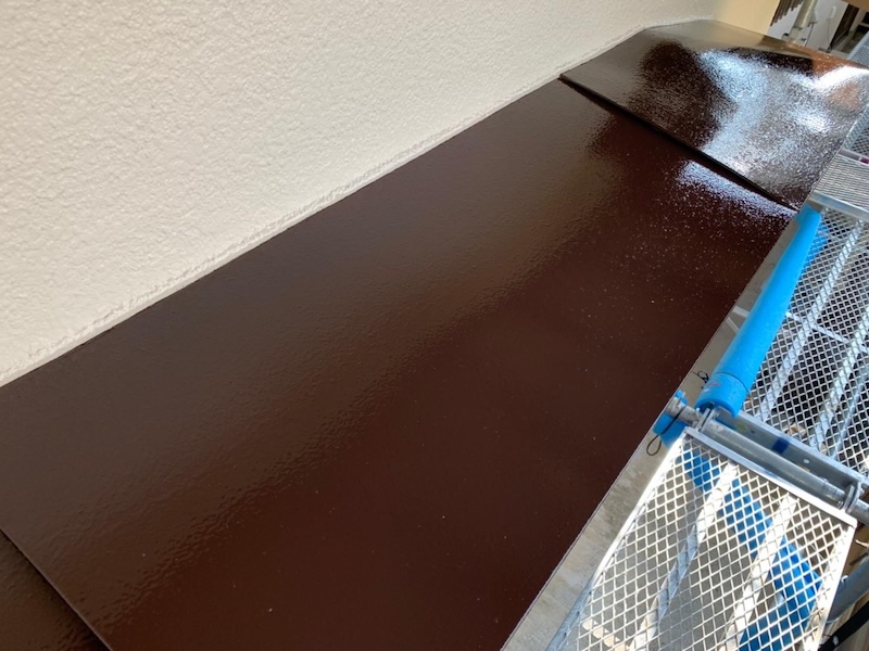 大阪府堺市|霧よけとはどこのこと?下地処理〜上塗りまでをレポート