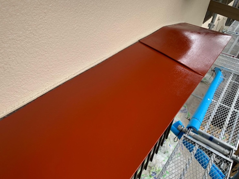 大阪府堺市|霧よけとはどこのこと?下地処理〜上塗りまでをレポート