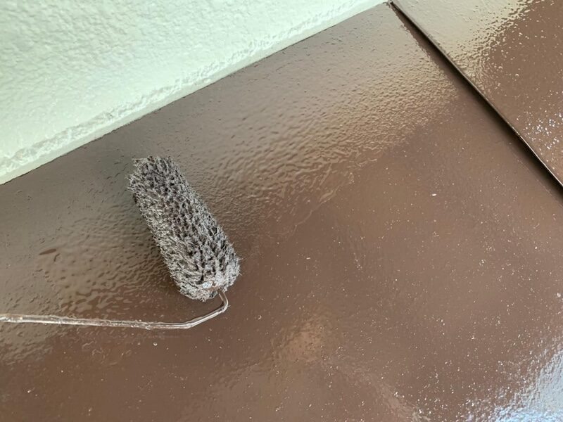 大阪府堺市|霧よけとはどこのこと?下地処理〜上塗りまでをレポート