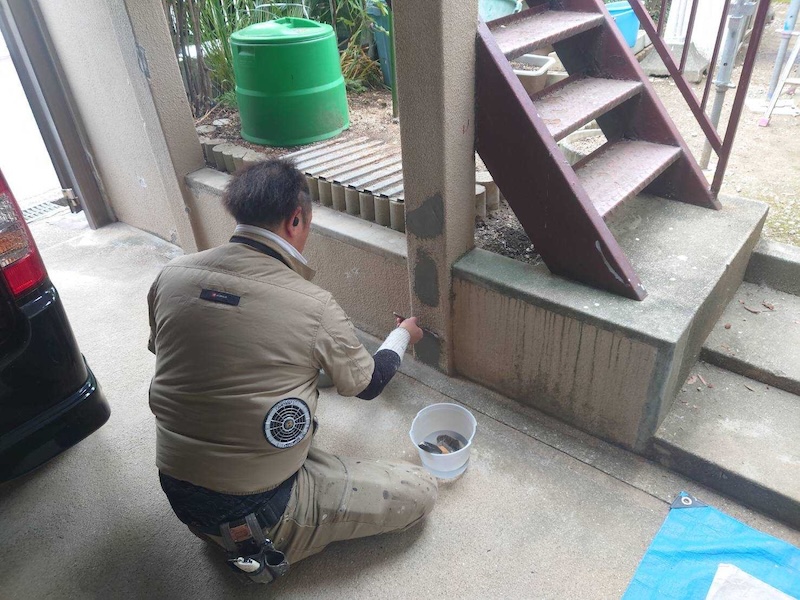 大阪府堺市|テラス屋根の波板をポリカーボネートに張り替えました!