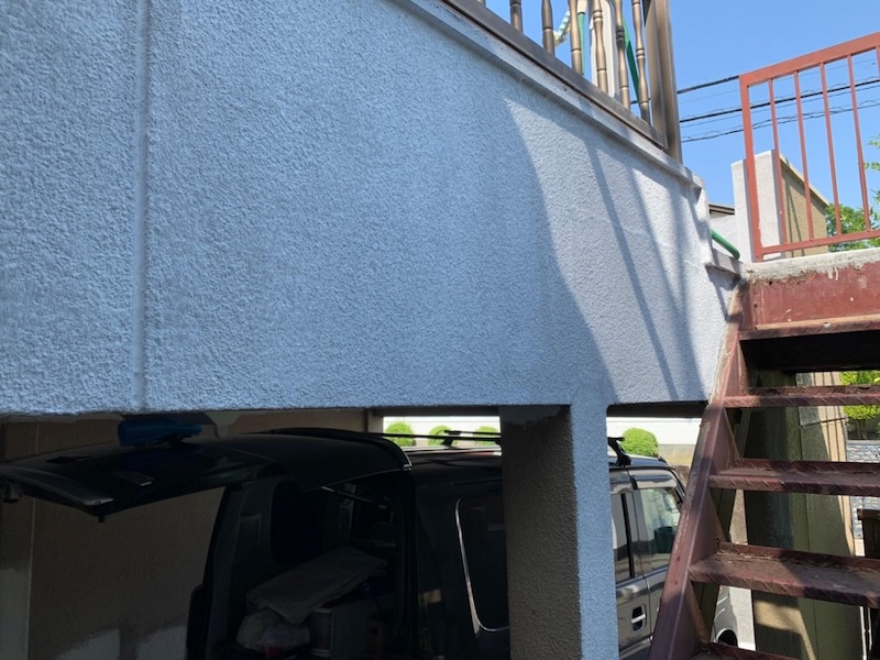 大阪府堺市|車庫の塗装 マスチックローラーで仕上げました!