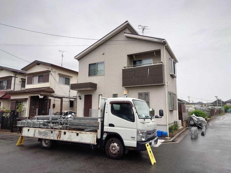 大阪府堺市中区|パラペットのトップコート再塗装・屋根塗装・外壁塗装工事 施工後をレポート