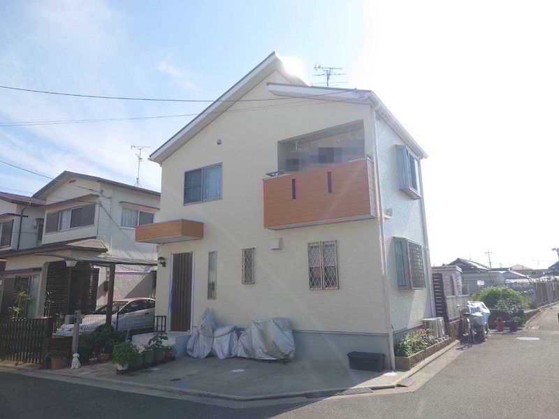 大阪府堺市中区|パラペットのトップコート再塗装・屋根塗装・外壁塗装工事 施工後をレポート